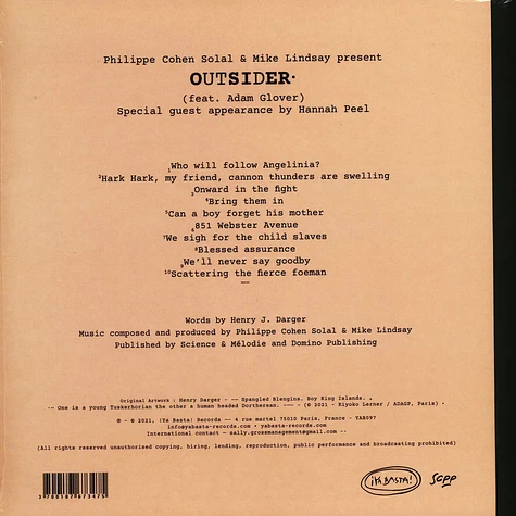Philippe C. Solal & Mike Lindsay - Outsider