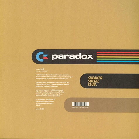 Paradox - Octa4 / Proceed