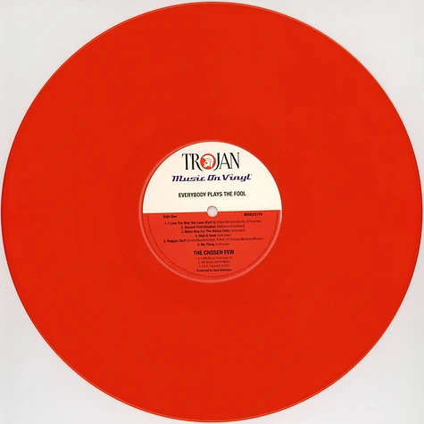 Chosen Few - Everybody Plays The Fool Orange Vinyl Edition