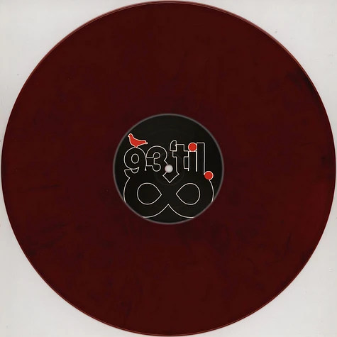The Unknown Artist - 93 Till Infinity EP Dark Red Marbled Vinyl Edition