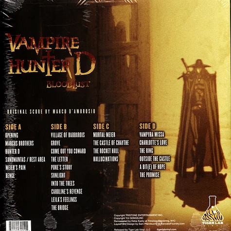 Marco D'ambrosio - Vampire Hunter D: Bloodlust (Original Score)