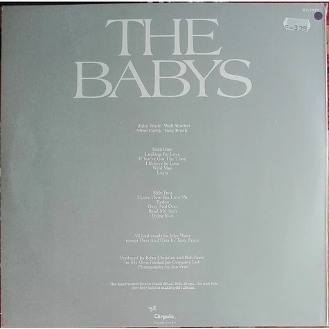 The Babys - The Babys