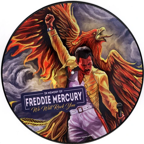 Queen - We Will Rock You In Memory Of Freddie Mecury Picture Disc Edition