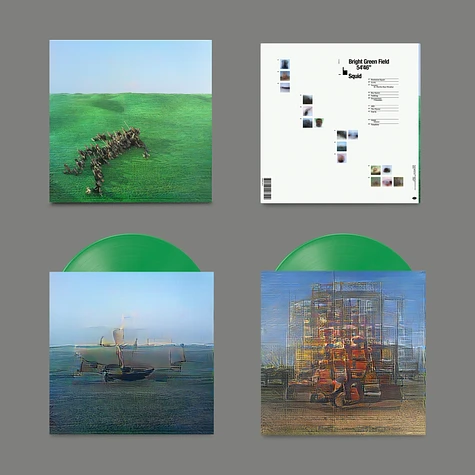 Squid - Bright Green Field Green Vinyl Edition