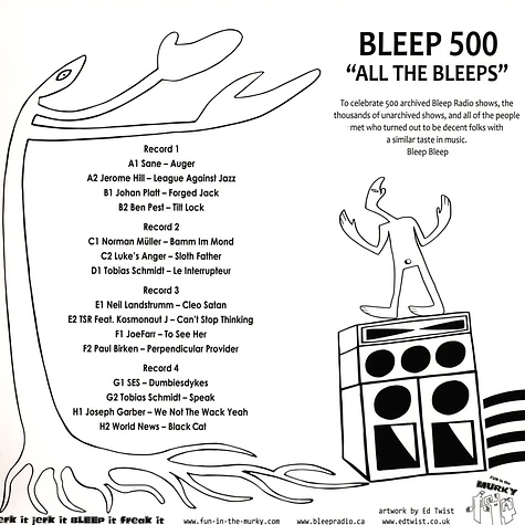 V.A. - 500 Episodes Of Bleep Radio
