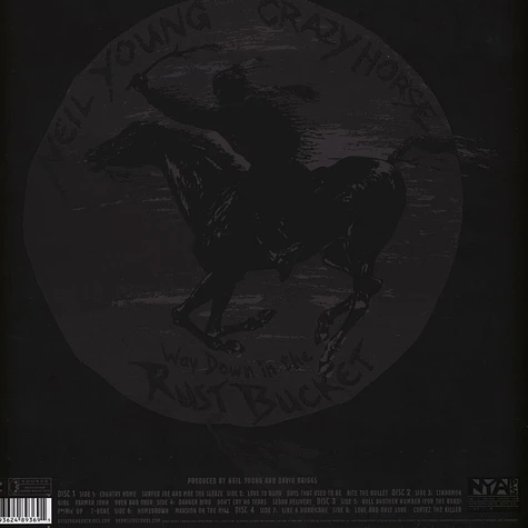 Neil Young & Crazy Horse - Way Down In The Rust Bucket Black Vinyl