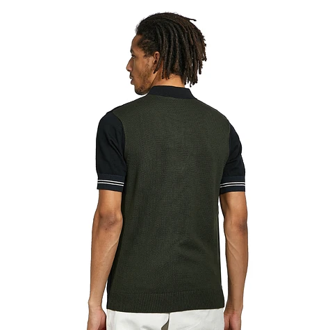 Fred Perry - Contrast Panel Knitted Shirt