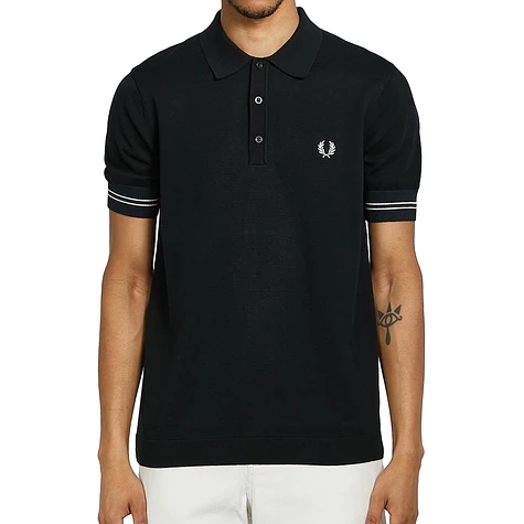 Fred Perry - Contrast Panel Knitted Shirt