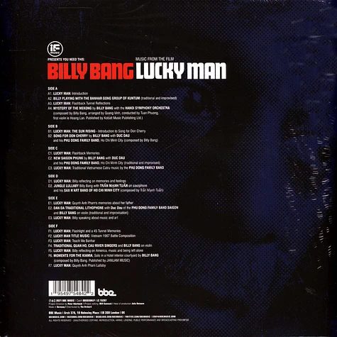 Billy Bang - Billy Bang Lucky Man