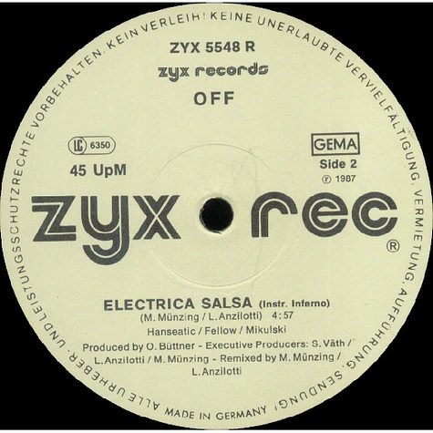 Off - Electrica Salsa (Salsa Inferno) (Remix)