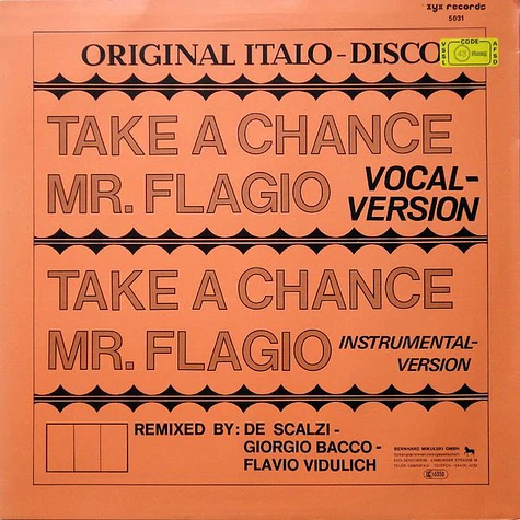 Mr. Flagio - Take A Chance