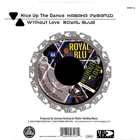 Kabaka Pyramid / Royal Blu - Nice Up The Dance / Without Love