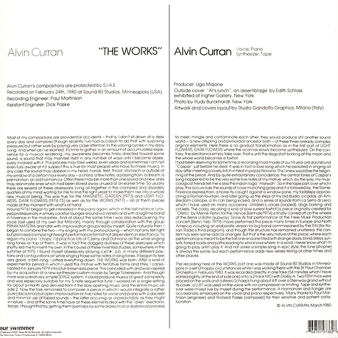 Alvin Curran - The Works