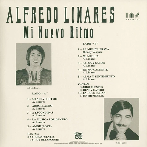 Alfredo Linares - Mi Nuevo Ritmo