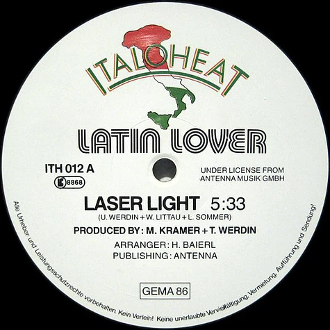 Latin Lover - Laser Light