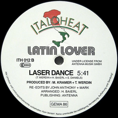 Latin Lover - Laser Light