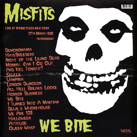 Misfits - We Bite Splattered Vinyl Edition
