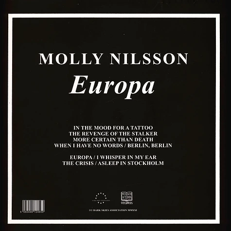 Molly Nilsson - Europa White Vinyl Edition