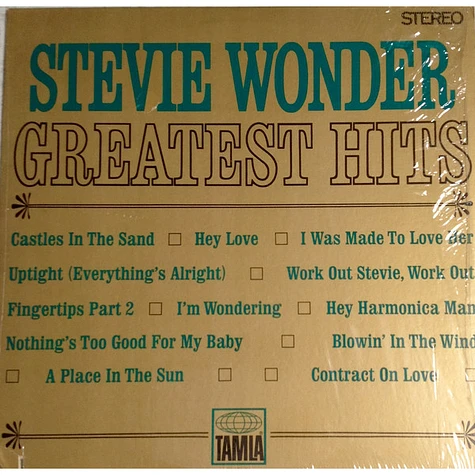 Stevie Wonder - Greatest Hits