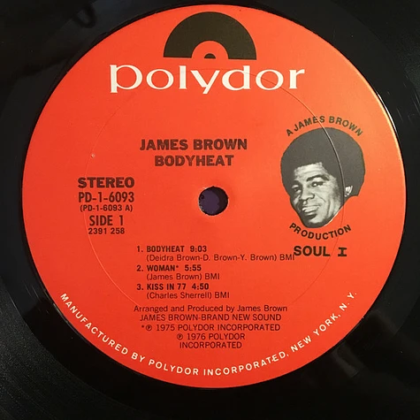 James Brown - Bodyheat