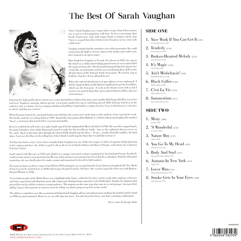Sarah Vaughan - Best Of