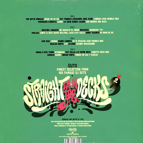 Guts - Straight From The Decks 2 Black Vinyl Edition