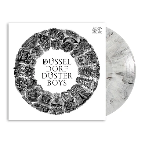 The Düsseldorf Düsterboys - Nenn Mich Musik HHV Exclusive White Marbled Vinyl Edition
