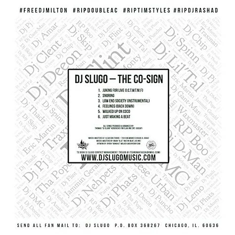 DJ Slugo - The Co-Sign