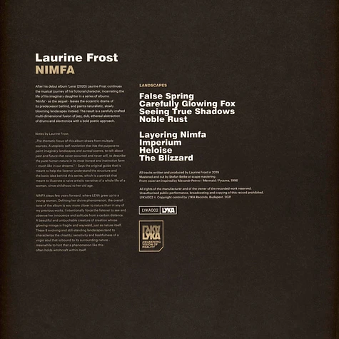 Laurine Frost - Nimfa