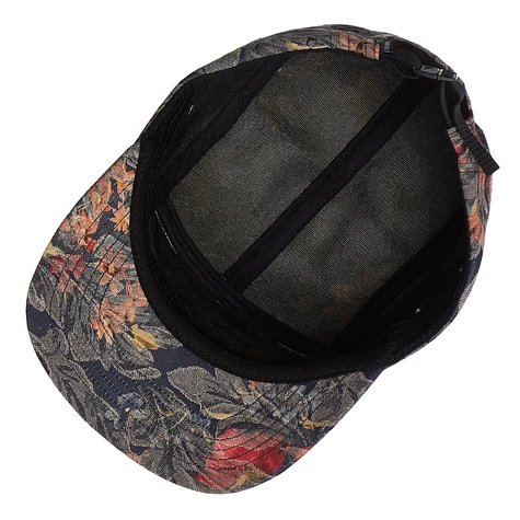 The Quiet Life - Denim Baroque 5 Panel Camper Cap