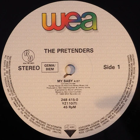 The Pretenders - My Baby