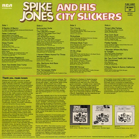 Spike Jones And His City Slickers - Can't Stop Murdering - Vol. 3