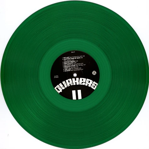 Quakers (Geoff Barrow of Portishead & Katalyst) - II - The New Wave Green Vinyl Edition