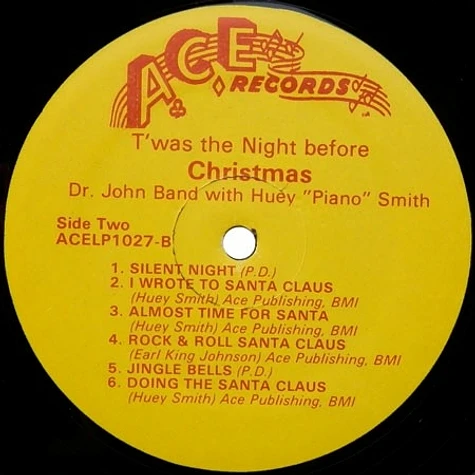 Dr. John Band, Huey "Piano" Smith & His Clowns - 'twas The Night Before Christmas