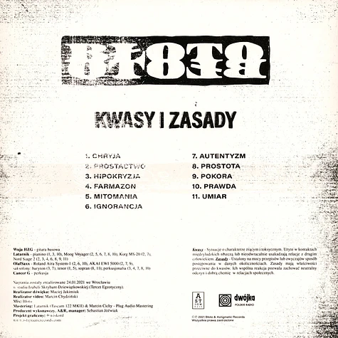 Bloto - Kwasy I Zasady