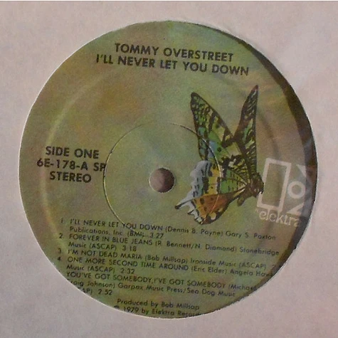 Tommy Overstreet - I'll Never Let You Down