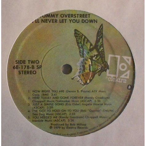 Tommy Overstreet - I'll Never Let You Down