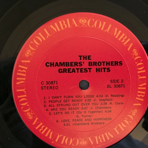 The Chambers Brothers - The Chambers Brothers' Greatest Hits