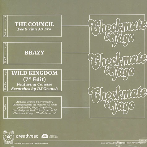 Checkmate & Vago - The Council
