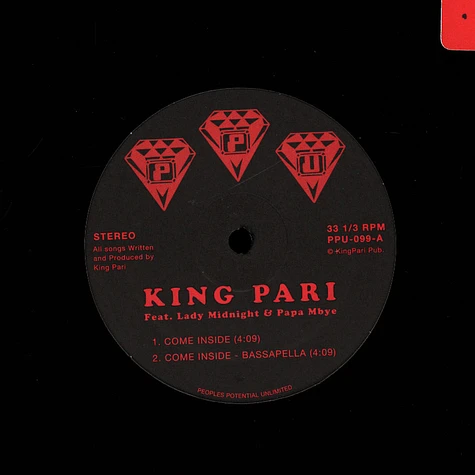 King Pari - Come Inside