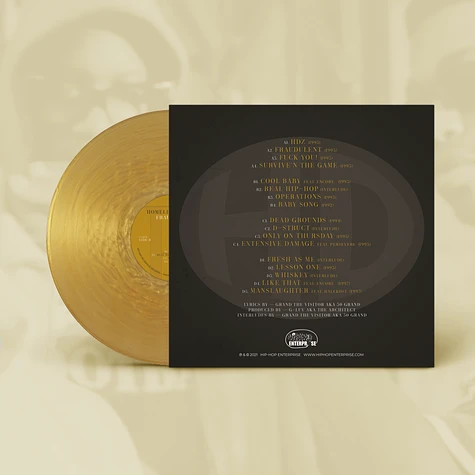 Homeliss Derilex - Fraudulent Gold Vinyl Edition