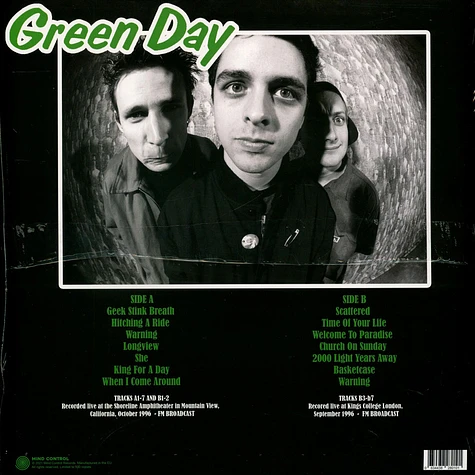 Green Day - You Know Where We'll Be Found: Rare & Acoustic Tracks