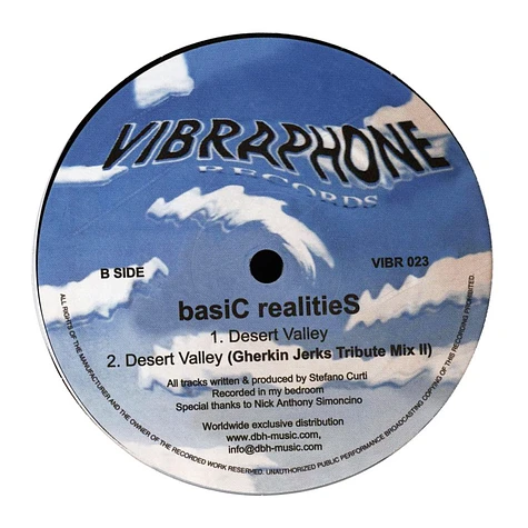 Basic Realities - Summer Love Gherking Jerks Aka Larry Heard Remixes