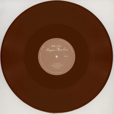 Billie Eilish - más feliz que nunca que nunca el registro de vinilo ne –  Indie Vinyl Den