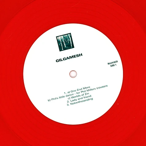 Gilgamesh - Gilgamesh Blood Red Vinyl Edition