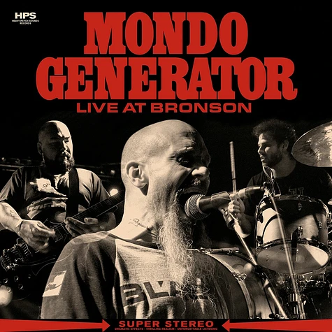 Mondo Generator - Live At Bronson White-Red-Black Vinyl Edition