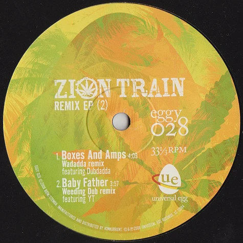 Zion Train - Remix EP