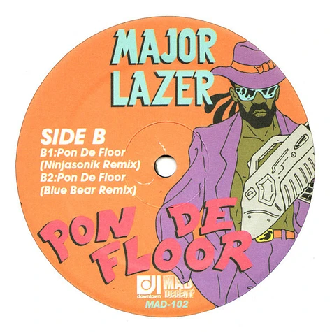 Major Lazer - Pon De Floor