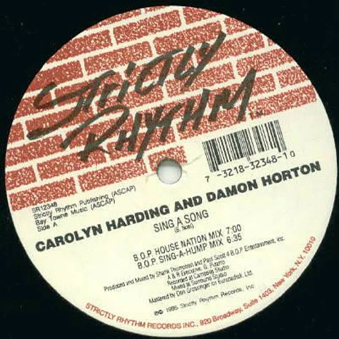 Carolyn Harding & Damon Horton - Sing A Song