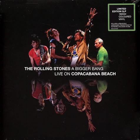 The Rolling Stones - A Bigger Bang, Live In Rio 2006 Limited Colored Vinyl Edition